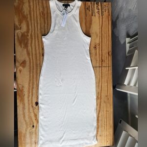 Sanctuary Women's Tank Ribbed Cotton Dress  Size XL NWT